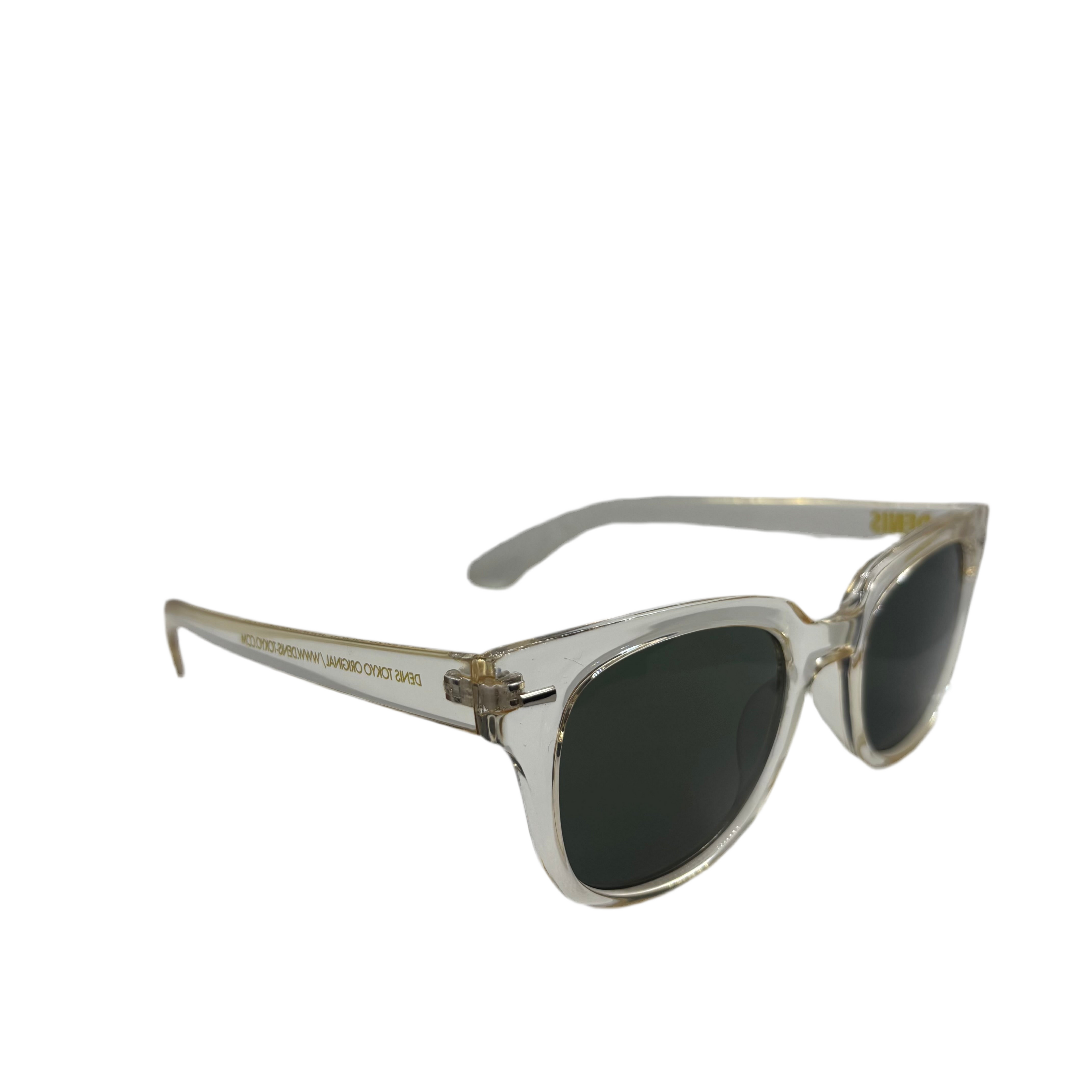 デニスサングラス CLEAR FRAME