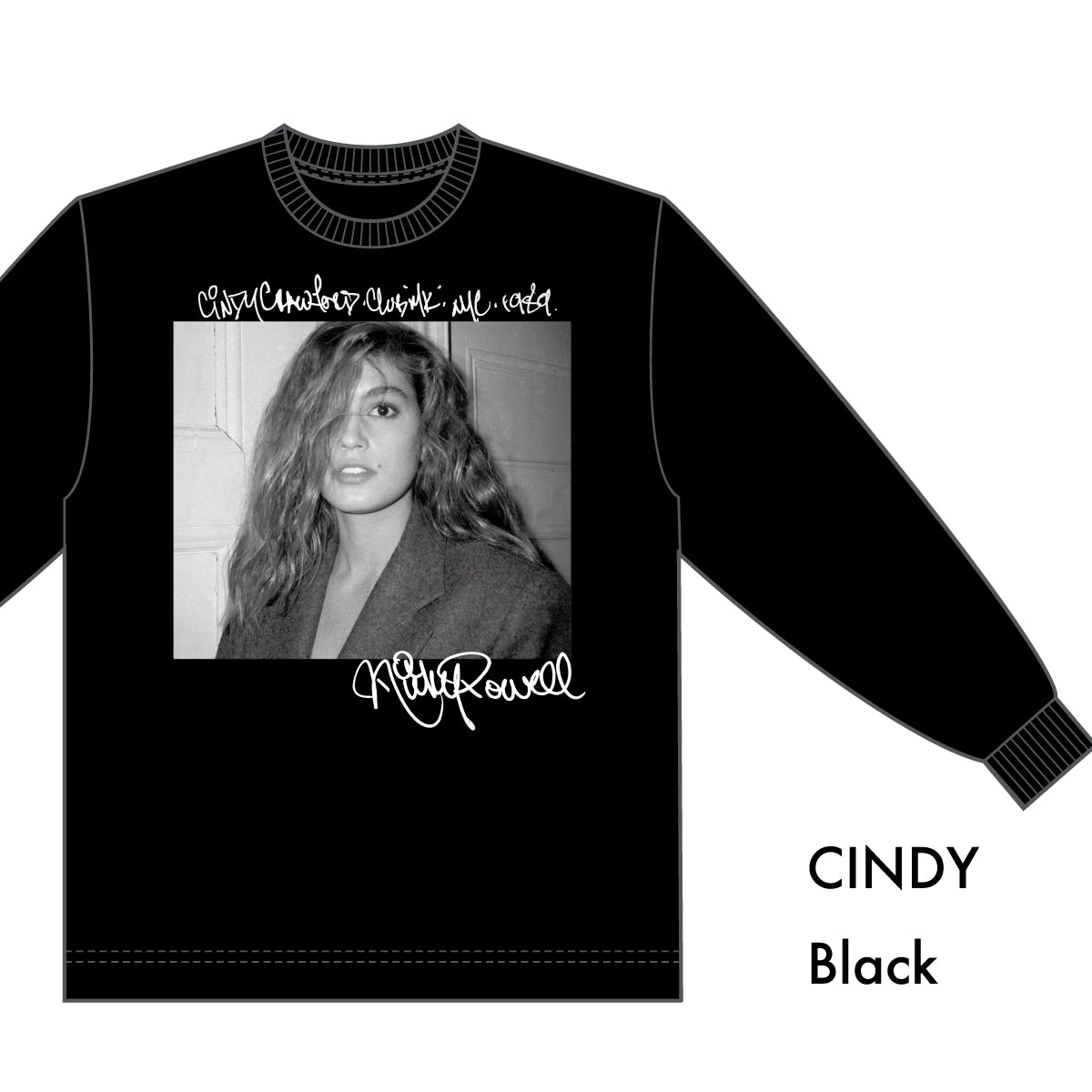 CINDY CRAWFORD LONG T(先行予約販売)