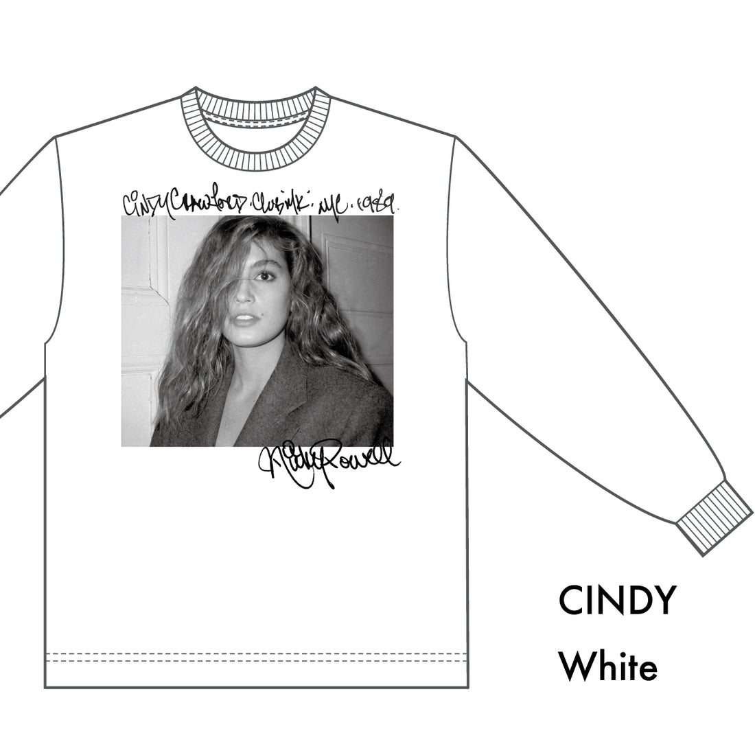 CINDY CRAWFORD LONG T(先行予約販売)