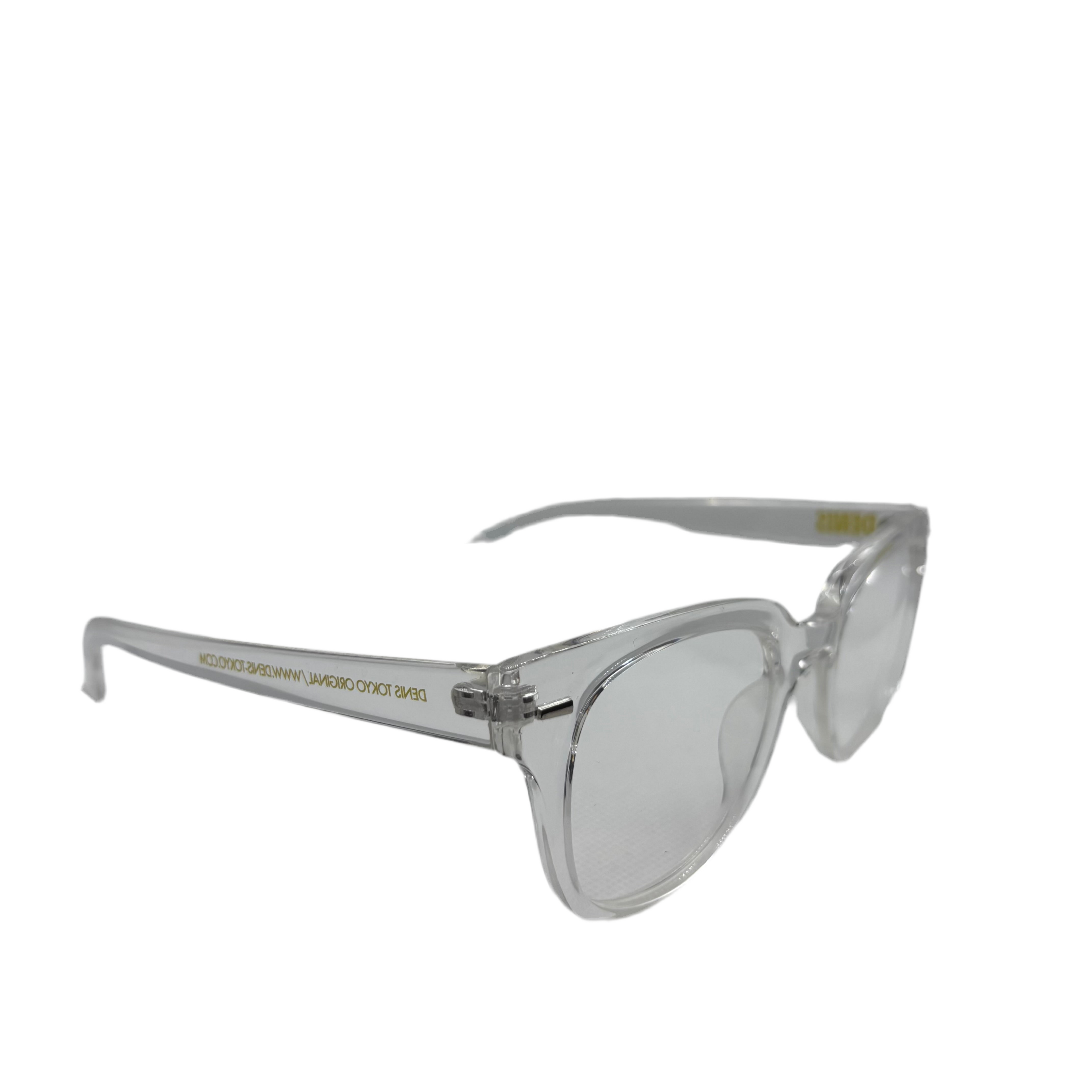 デニスサングラス CLEAR FRAME