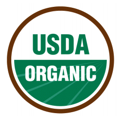 デニス商品成分オーガニックヘンプオイル USDA認証マーク