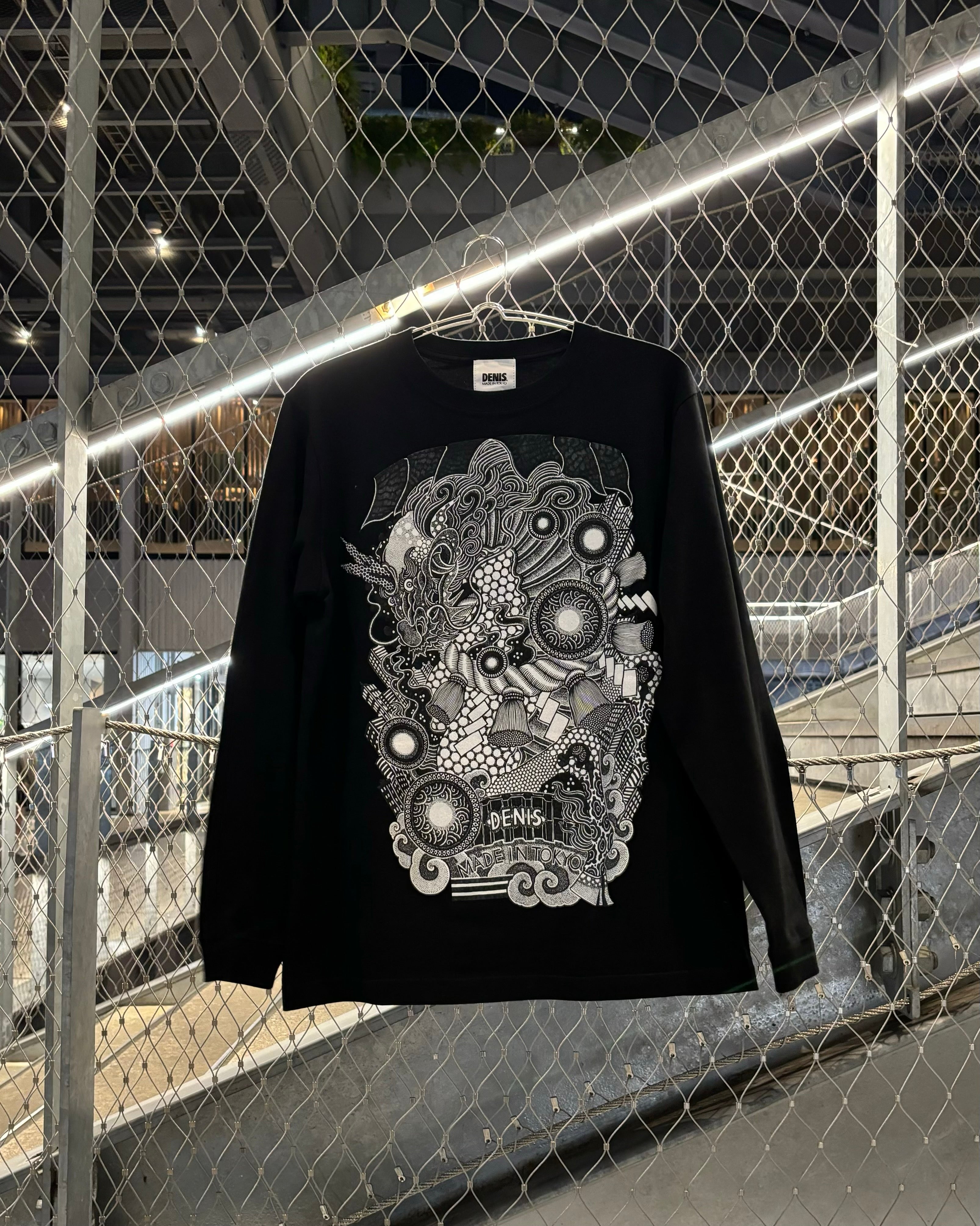 Tsukasa Ishii × DENIS TOKYO LONG SLEEVE TEE