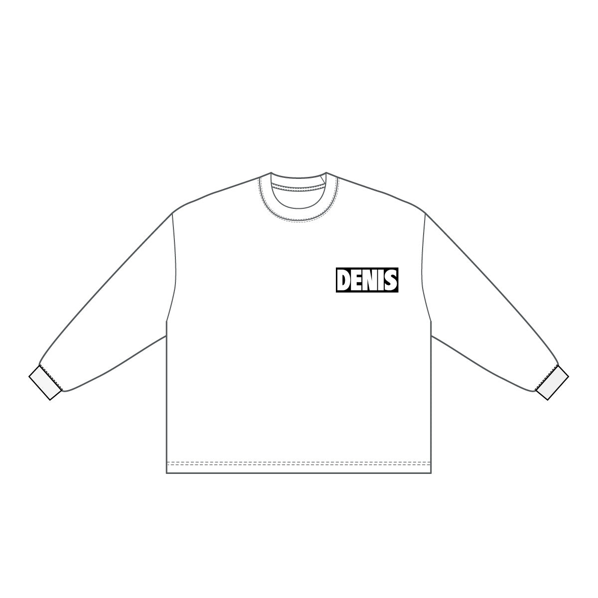 LONG T-shirt [BOX logo]